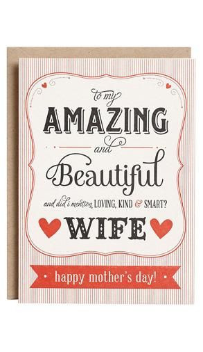 Good Mothers Day Gifts For Wife
 Amazing Wife