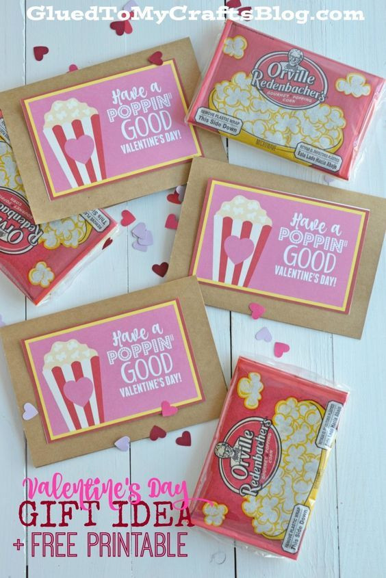 Great Ideas For Valentines Day
 Poppin Good Valentine s Day Gift Idea w free printable