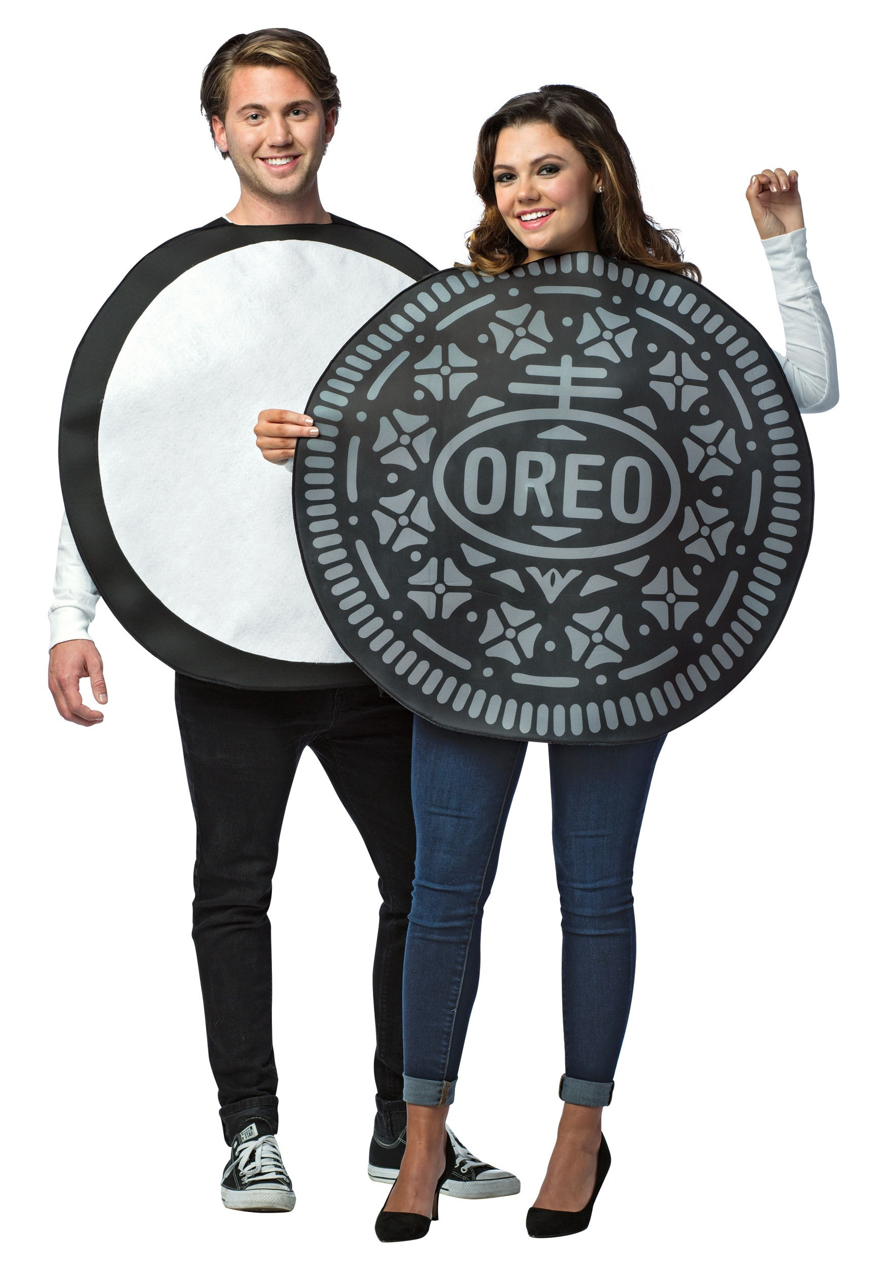 Halloween Costume Ideas Couples
 Adult Oreo Cookie Costume for Couples