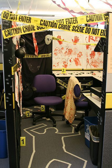 Halloween Cubicle Decorating Ideas
 Halloween fice Decorations in 2019