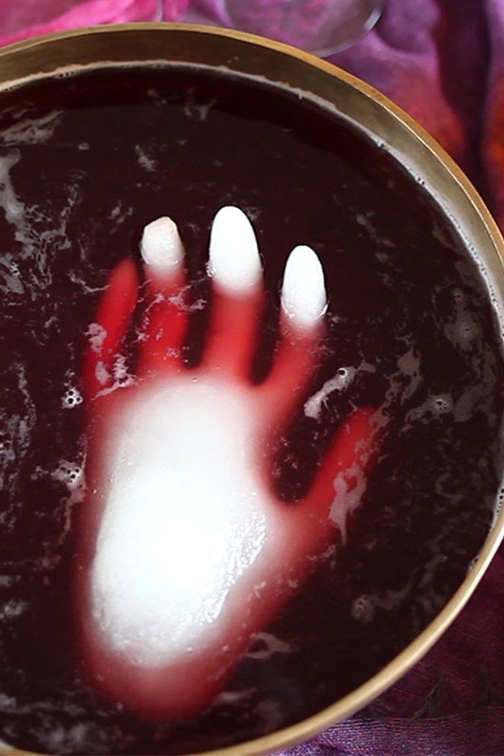 Halloween Food Deals 2020
 Halloween Punch with Frozen Hand Recipe