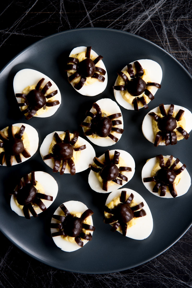 Halloween Food Party Ideas
 Halloween Deviled Eggs Recipe A Side of Sweet Finding Zest