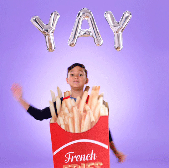Halloween Party Gif
 Trick It Out French Fries GIF by Tar Find & on