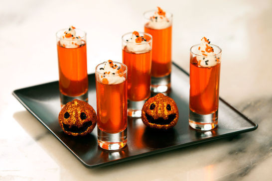 Halloween Shooters Ideas
 Festive Shot Glass Desserts Halloween Shooters