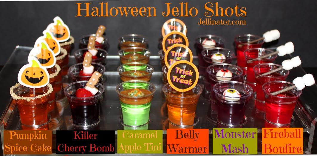Halloween Shooters Ideas
 Best Halloween jello shots recipes