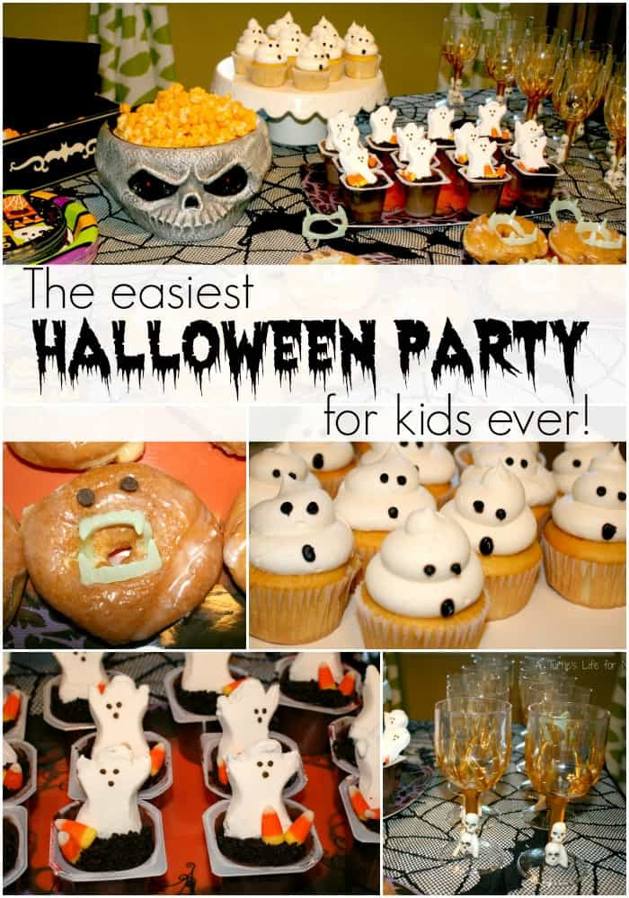 Halloween Theme Birthday Party
 Easiest Kids Halloween Party Ever A Turtle s Life for Me