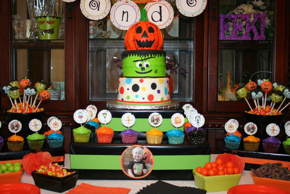 Halloween Theme Birthday Party
 Halloween First Birthday Halloween Party Ideas