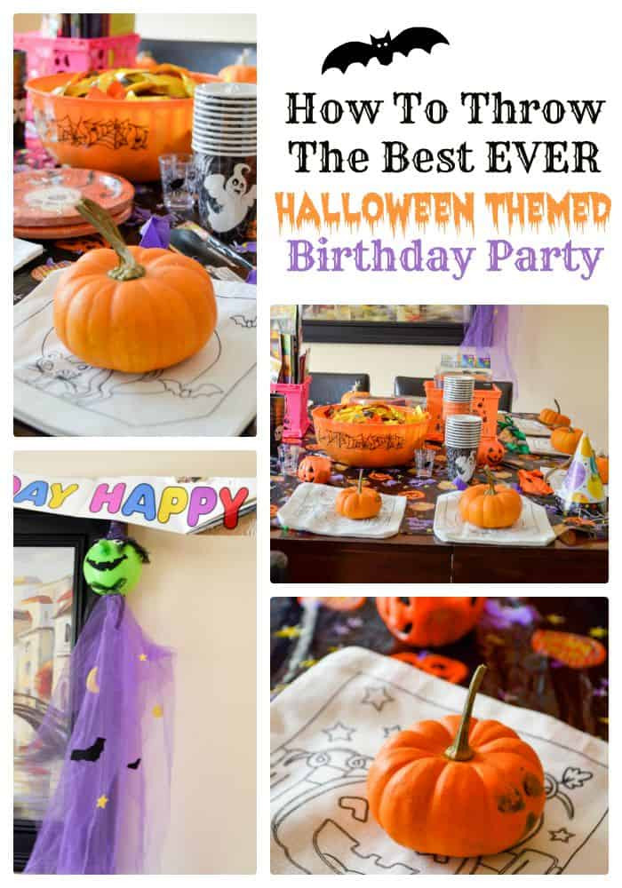 Halloween Theme Birthday Party
 How To Throw The Best EVER Halloween Themed Birthday Party