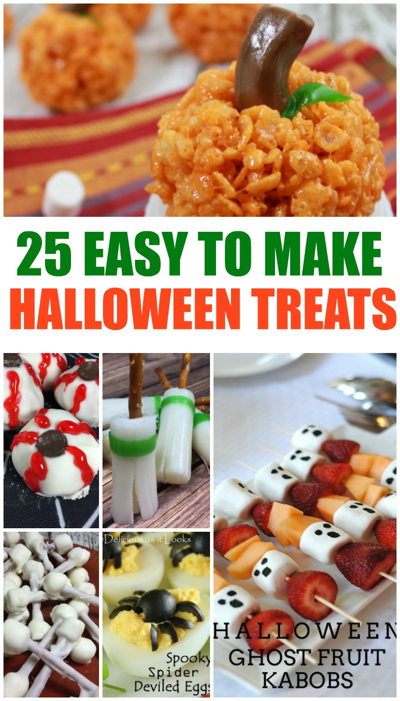 Halloween Treat Ideas For Kids
 25 Halloween Treat Ideas for Kids and Adults Alike
