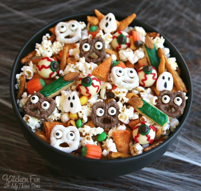 Halloween Treat Ideas For Kids
 Halloween Snack Mix Kitchen Fun With My 3 Sons