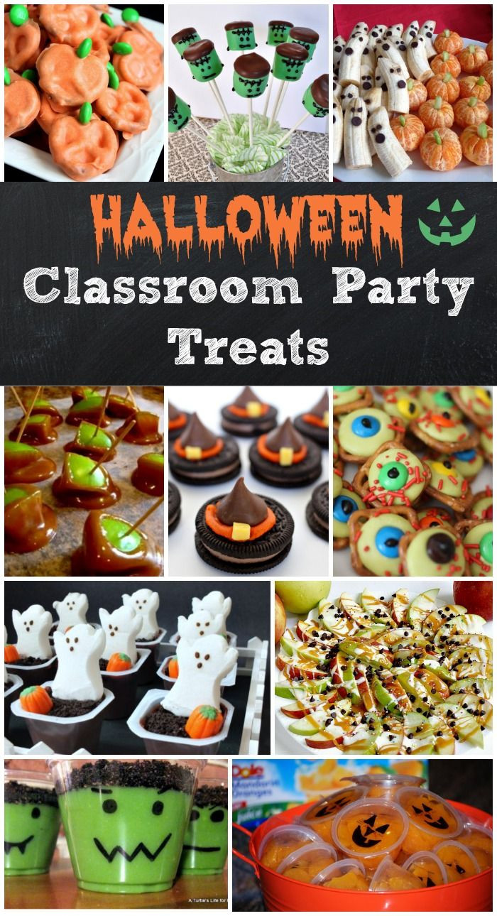 Halloween Treats For Party
 Easy Halloween Treats for Your Classroom Parties
