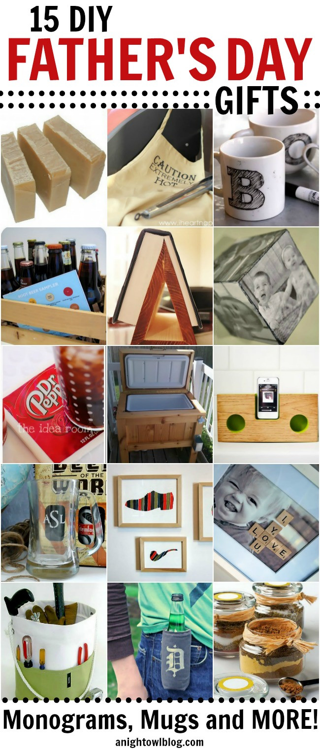 Handmade Fathers Day Gifts
 15 Fabulous DIY Father s Day Gifts