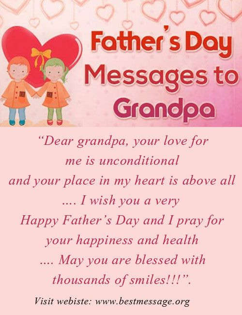 Happy Fathers Day Grandpa Quotes
 12 best Fathers Day Wishes Messages images on Pinterest