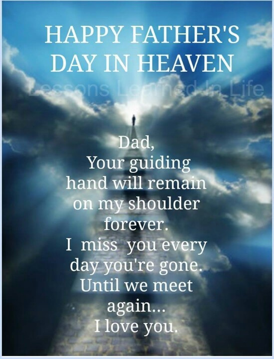 Happy Fathers Day Quotes In Heaven
 Happy Father s Day in Heaven