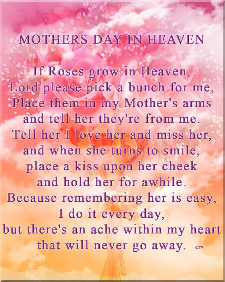 Happy Mothers Day In Heaven Quotes
 Mothers Day In Heaven Quotes QuotesGram