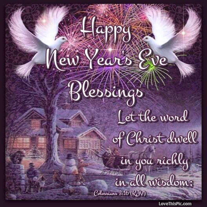 Happy New Year Blessings Quotes
 Happy New Year s Eve Blessings Quote With Prayer