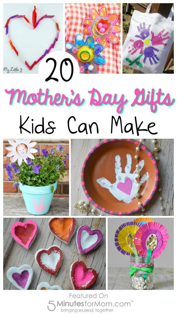 Homemade Mothers Day Gifts For Grandma
 20 Mother s Day Gifts Kids Can Make