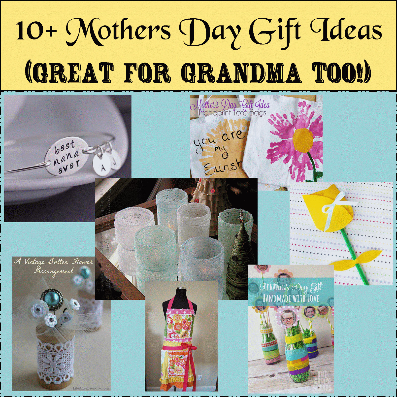 Homemade Mothers Day Gifts For Grandma
 Mother Day Gifts Roundup Perfect for Grandma Too