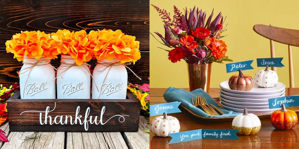 Ideas For Thanksgiving Decorating
 25 Easy Thanksgiving Decorations — Home Decor Ideas for