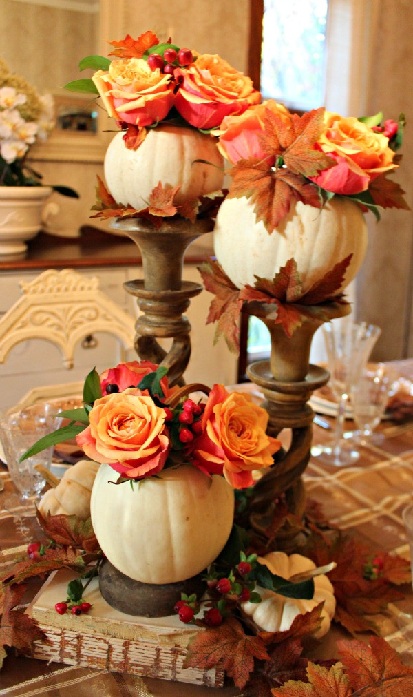 Ideas For Thanksgiving Decorating
 55 Beautiful Thanksgiving Table Decor Ideas DigsDigs