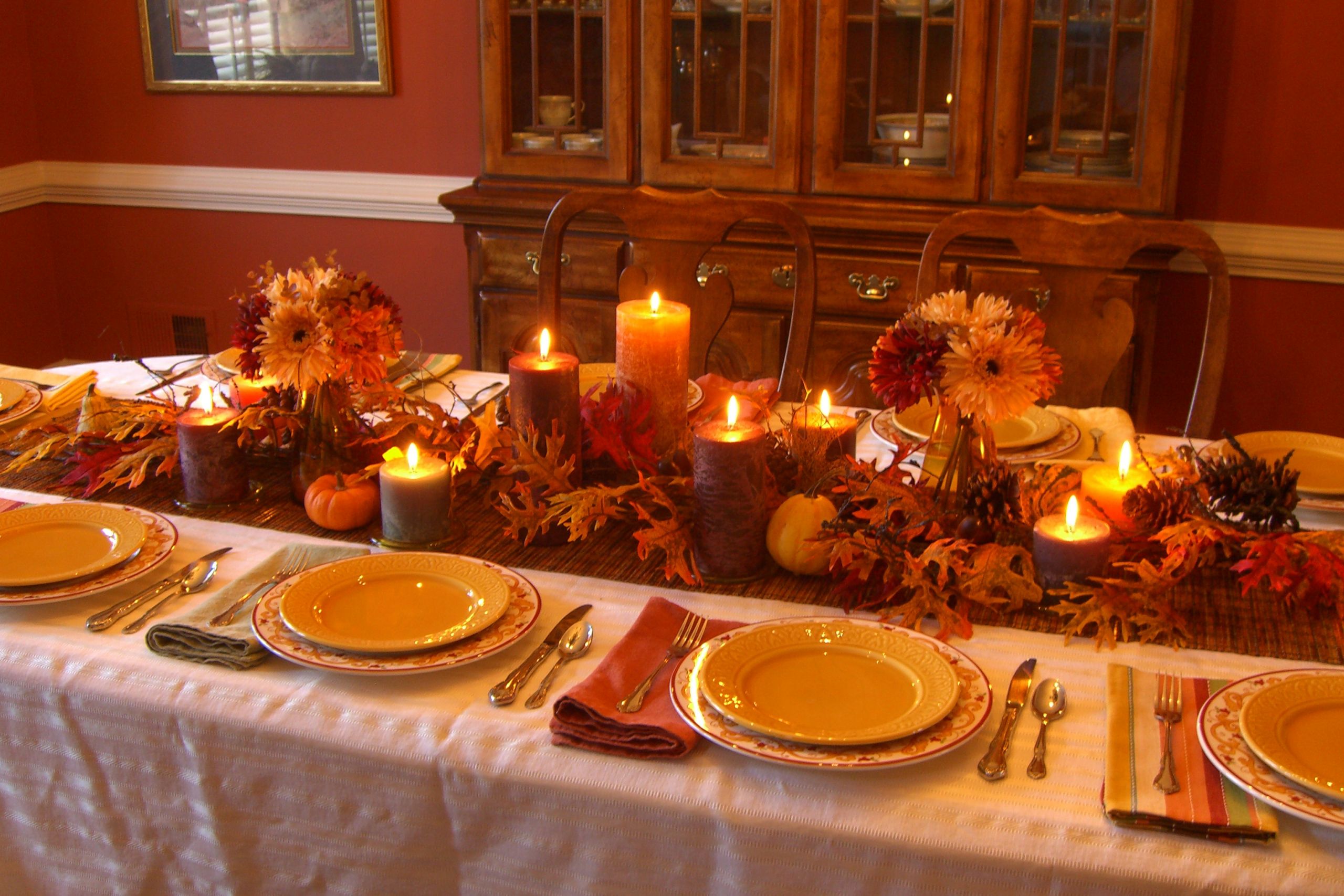 Ideas For Thanksgiving Decorating
 Decorating My Thanksgiving Table
