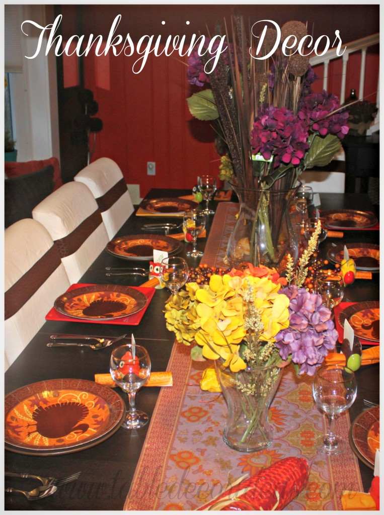 Ideas For Thanksgiving Decorating
 Easy Thanksgiving Table Decor Idea