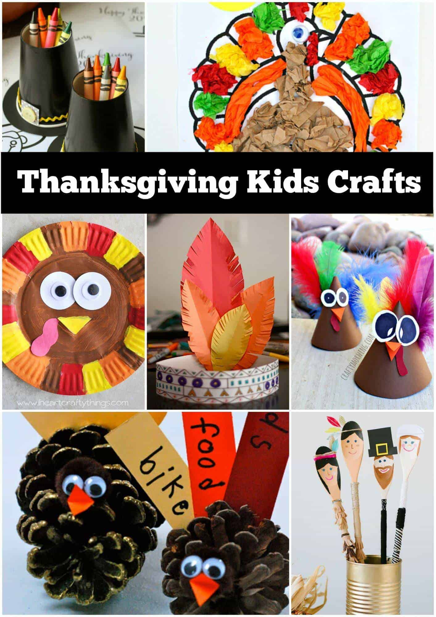 Kid Crafts Thanksgiving
 12 Thanksgiving Craft Ideas for kids Page 2 of 2