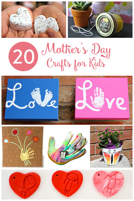 Kids Crafts For Mother's Day
 20 Mother s Day Crafts for Kids • The Inspired Home