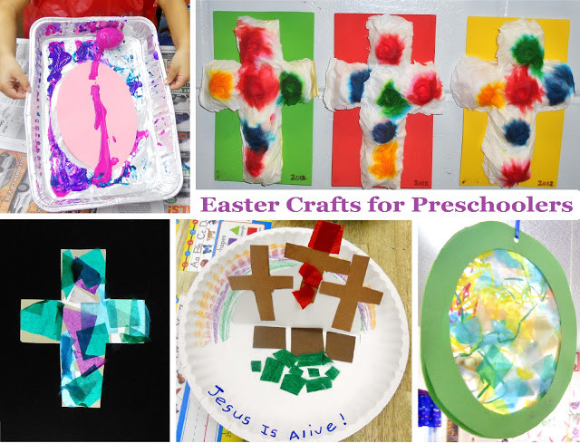 Kindergarten Easter Crafts
 Princesses Pies & Preschool Pizzazz 4 Easter Crafts for