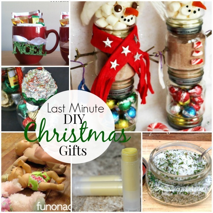 Last Minute Christmas Gifts
 Last Minute DIY Christmas Gifts Roundup