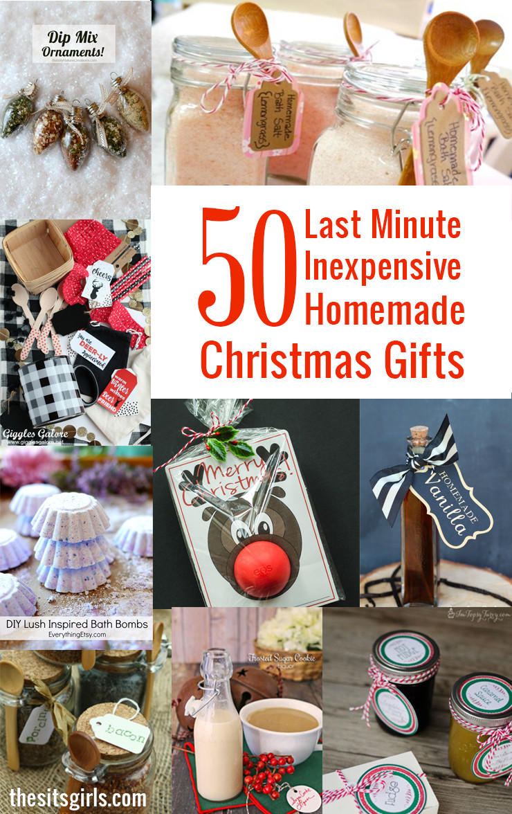 Last Minute Christmas Gifts
 50 Last Minute Inexpensive Homemade Christmas Gifts