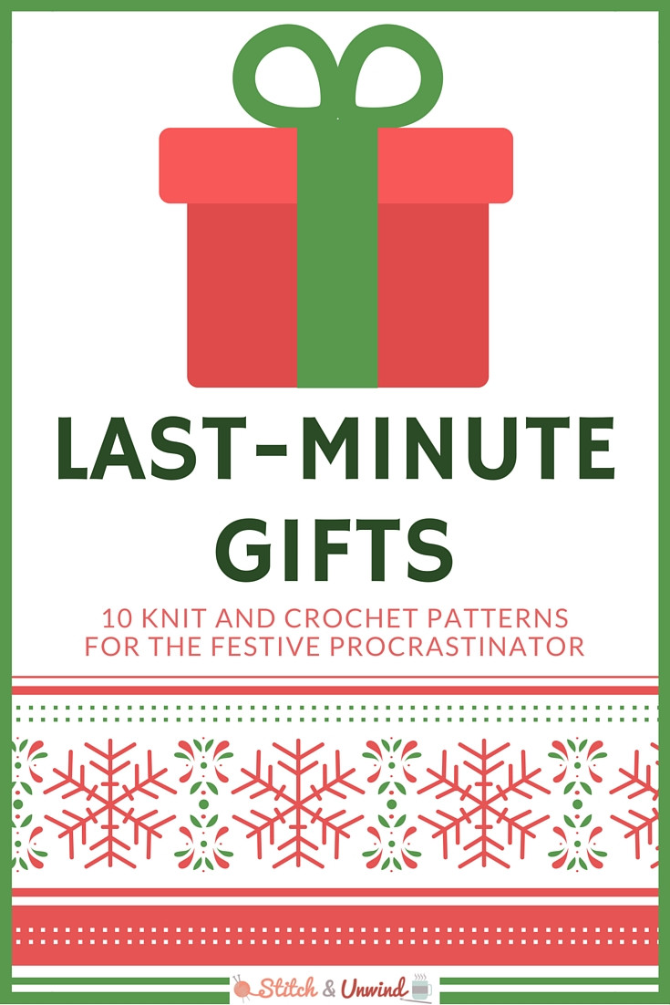 Last Minute Christmas Gifts
 Countdown to Christmas 10 Last Minute Gifts Stitch and