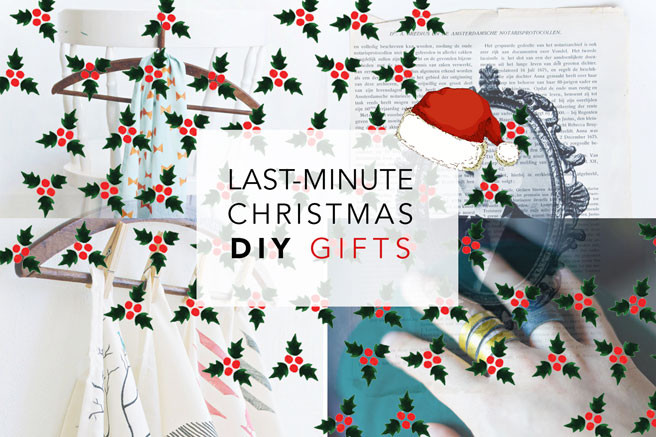 Last Minute Christmas Gifts
 DIY