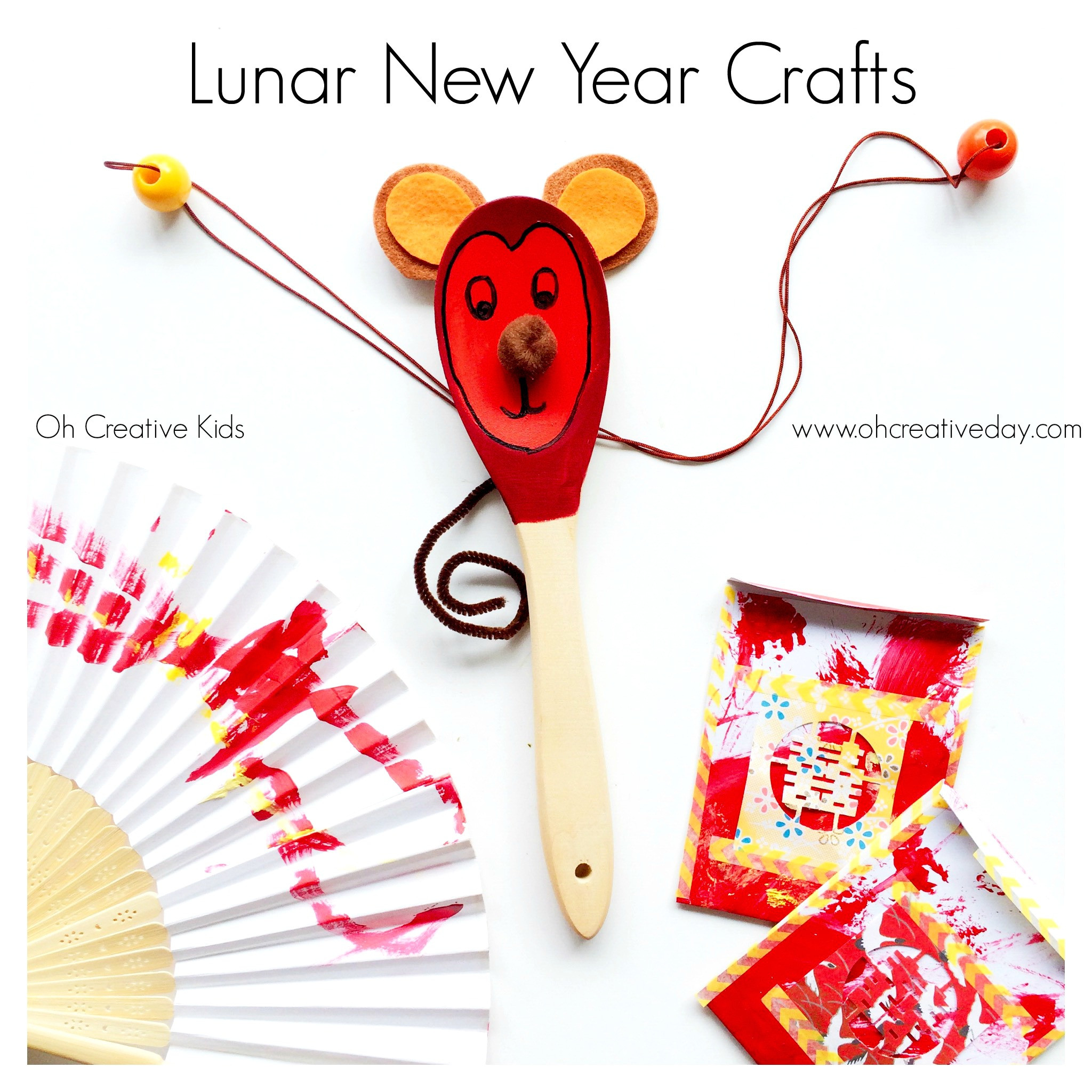Lunar New Year Crafts
 Lunar New Year Crafts Oh Creative Day
