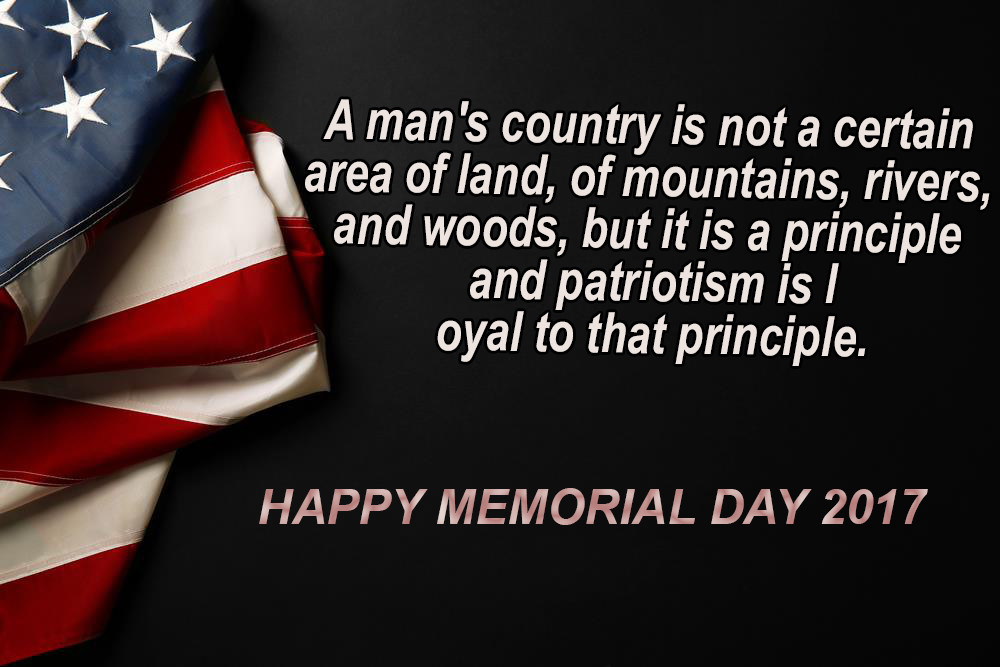 Memorial Day 2020 Quotes
 Happy Memorial Day 2017 Quote