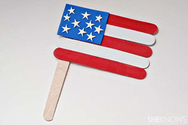 Memorial Day Art And Craft
 Get ready for Memorial Day with these star spangled and