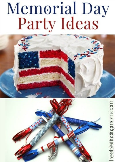 Memorial Day Party Theme
 Memorial Day Party Ideas DIY Patriotic Food and Decorations