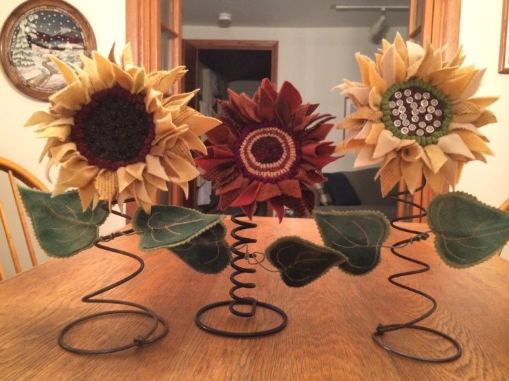 Metal Spring Ideas Bed Spring Sunflowers …