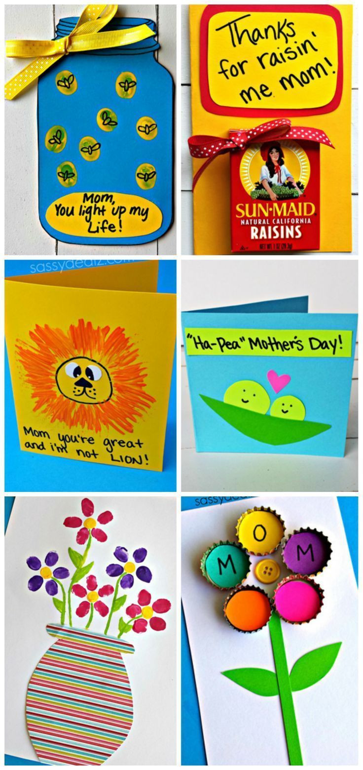 Mother's Day Card Craft Ideas
 Easy Mother s Day Cards & Crafts for Kids to Make