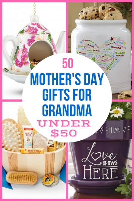 Mother's Day Gift For Grandma
 Mother s Day Gifts for Grandma Under $50