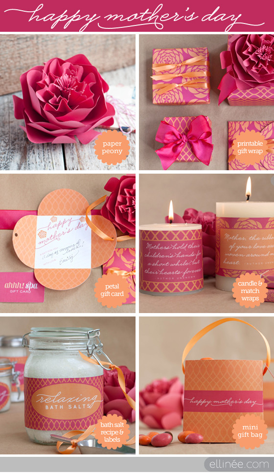 Mother's Day Lunch Ideas
 DIY Mother’s Day Gift Ideas From The Elli Blog