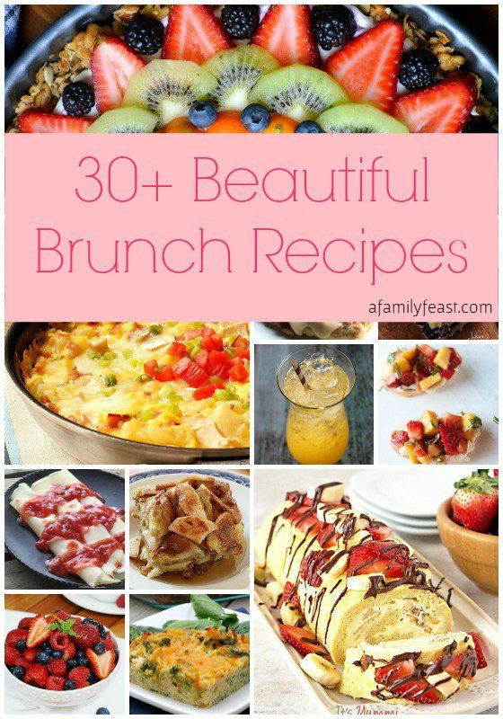 Mother's Day Lunch Ideas
 30 Beautiful Brunch Recipes for Mother s Day