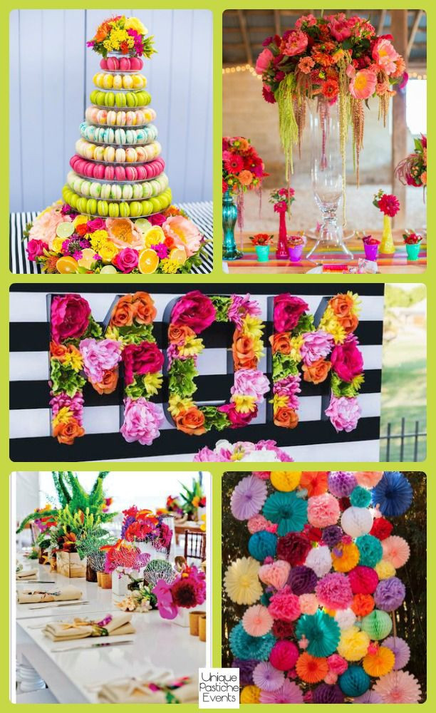Mother's Day Treat Ideas
 Eclectic and Colorful Mother’s Day Party Ideas