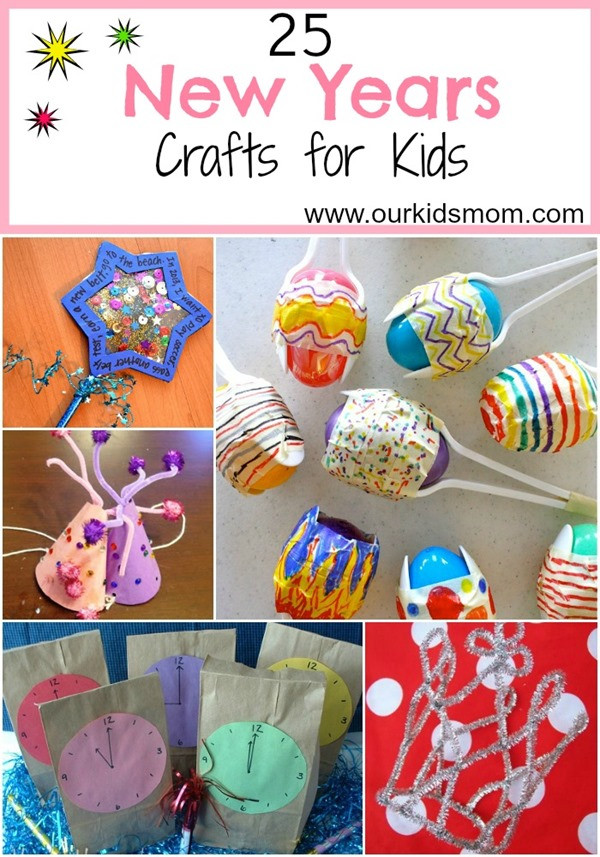 New Year Crafts For Toddlers
 25 New Years Crafts for Kids