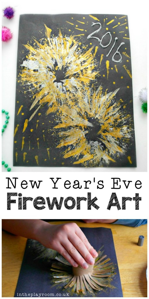 New Year Crafts For Toddlers
 New Year s Eve Fireworks Craft In The Playroom
