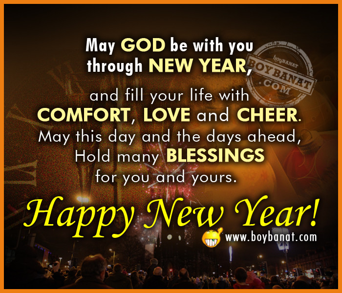 New Year God Quotes
 New Year Quotes Wishes Sayings and Greetings Boy Banat
