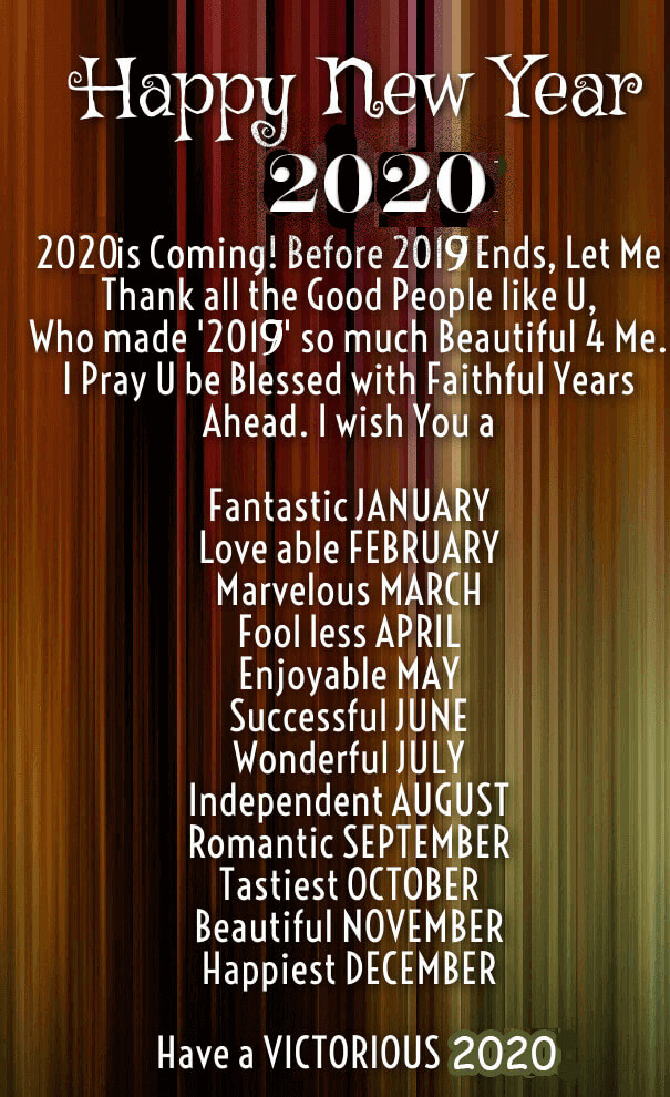 New Year Quotes 2020 Images
 Top New Year Wishes 2020 Quotes