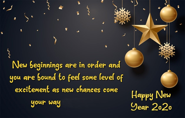 New Year Quotes 2020 Images
 [Latest] Happy New Year 2020 Wishes SMS Greetings and