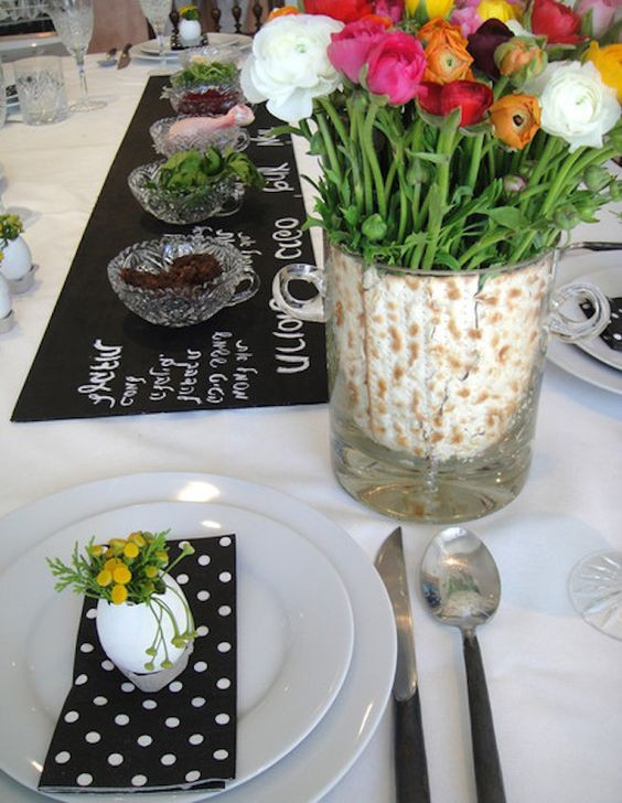 Passover Decorating Ideas
 25 best Passover table Decorations images on Pinterest