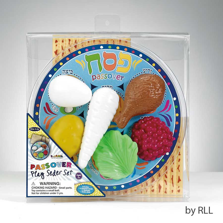 Passover Food Box
 Passover Seder Kids Plastic Toy Foods and Plate